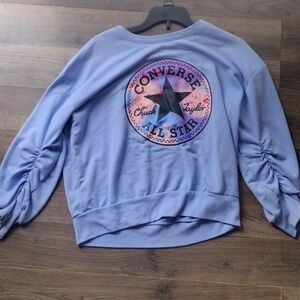 Purple long sleeve shirt